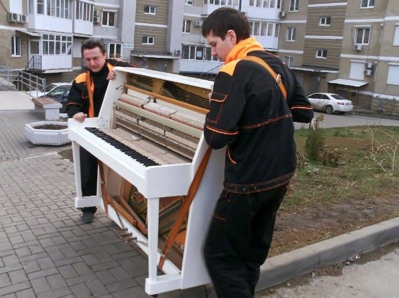 Перевозка пианино и рояля в Хабаровске — цена от 823 руб., грузчики, упаковка — Мастер24